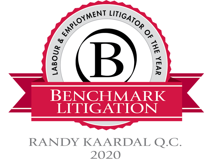 Labour & Employment Litigator of the Year by Benchmark Litigation