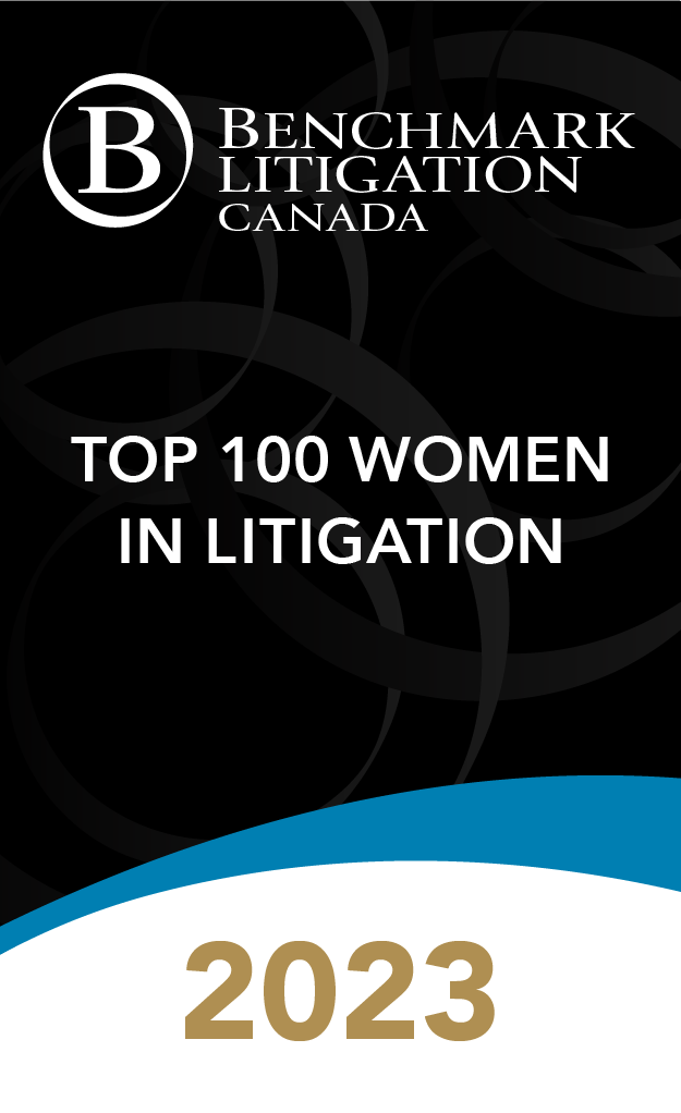 Benchmark Litigation Top 100 Women - Canada